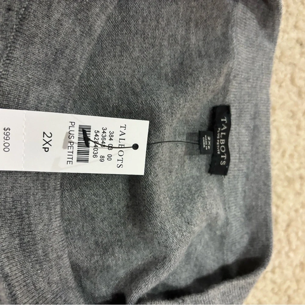 Talbots Wooly Sheep Crewneck Sweater Size 2x - Picture 5 of 7